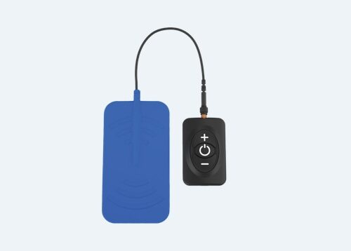 A close-up of the Freedom System wearable.