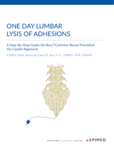 Epimed – One Day Lumbar Lysis Of Adhesions